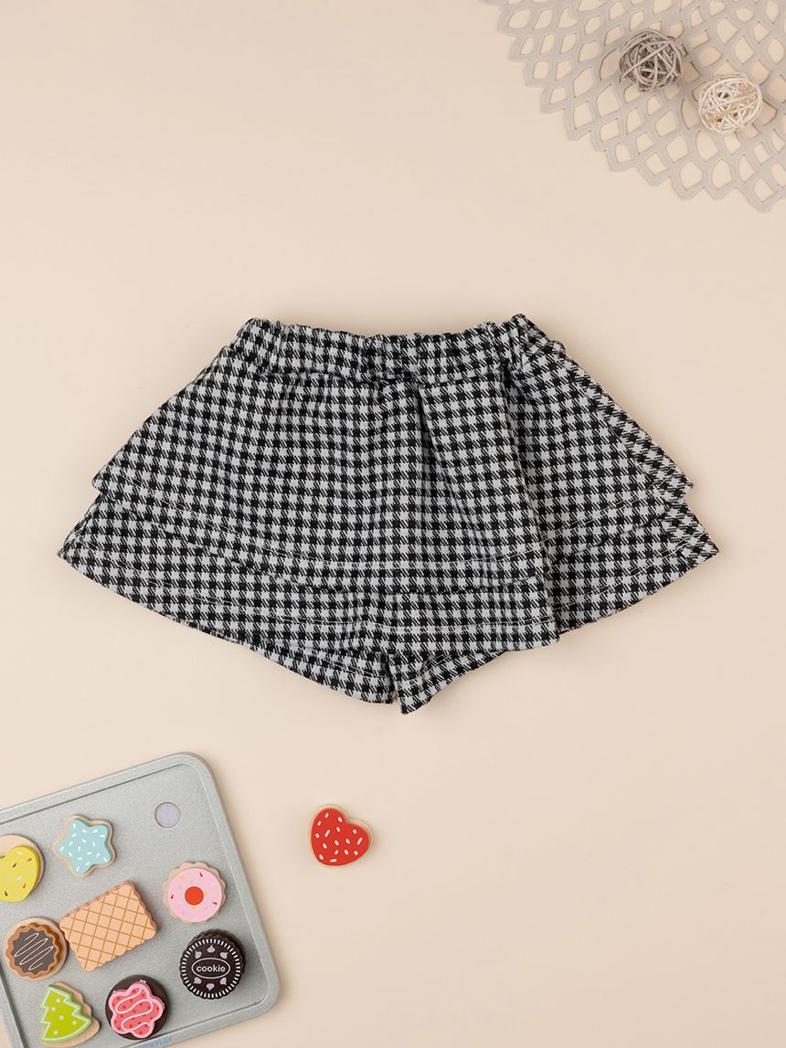 βρεφικό σορτσάκι pied de poule για κορίτσι - Prénatal