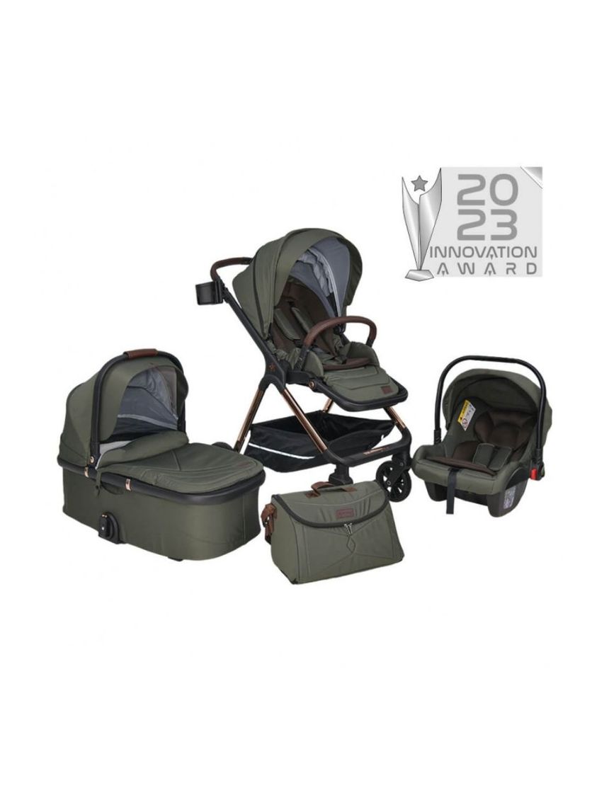 Bebe stars σύστημα μεταφοράς nammas 3 σε 1 olive 335-189 - Bebe Stars
