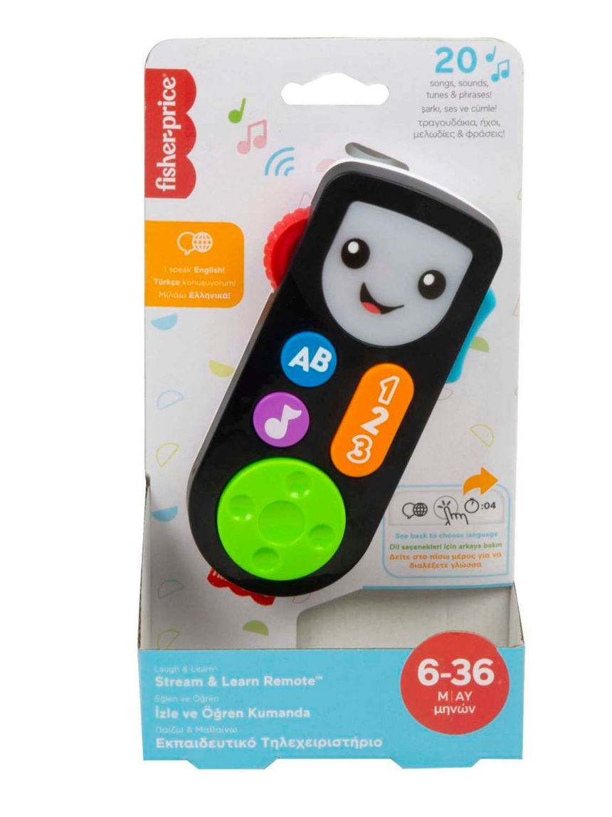 Fisher price παίζω και μαθαίνω – εκπαιδευτικό τηλεχειριστήριο hhh27 - Fisher-Price