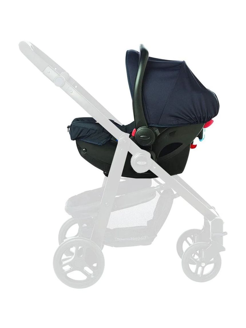 Graco κάθισμα αυτοκινήτου snugessentials r129 i-size (40-75cm) midnight black - Graco