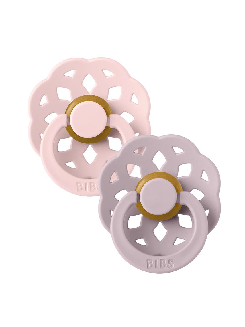 Bibs – πιπίλες boheme blossom/ dusky lilac +6 μηνών  σετ 2 τεμ. - BIBS