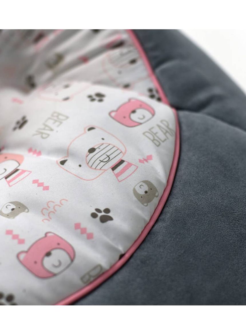 Bebe stars ηλεκτρικό ρηλάξ – κούνια flora 2 in 1 pink - Bebe Stars