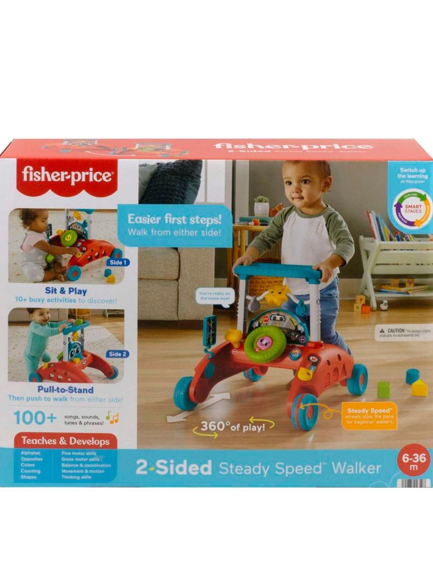 Fisher-price εκπαιδευτική στράτα – αυτοκινητάκι 3 σε 1 hjp48 - Fisher-Price