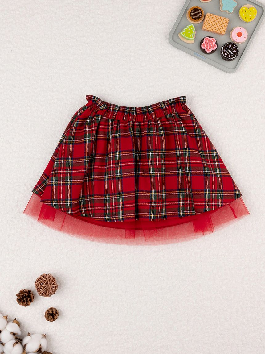 παιδική φούστα καρό για κορίτσι - Prénatal