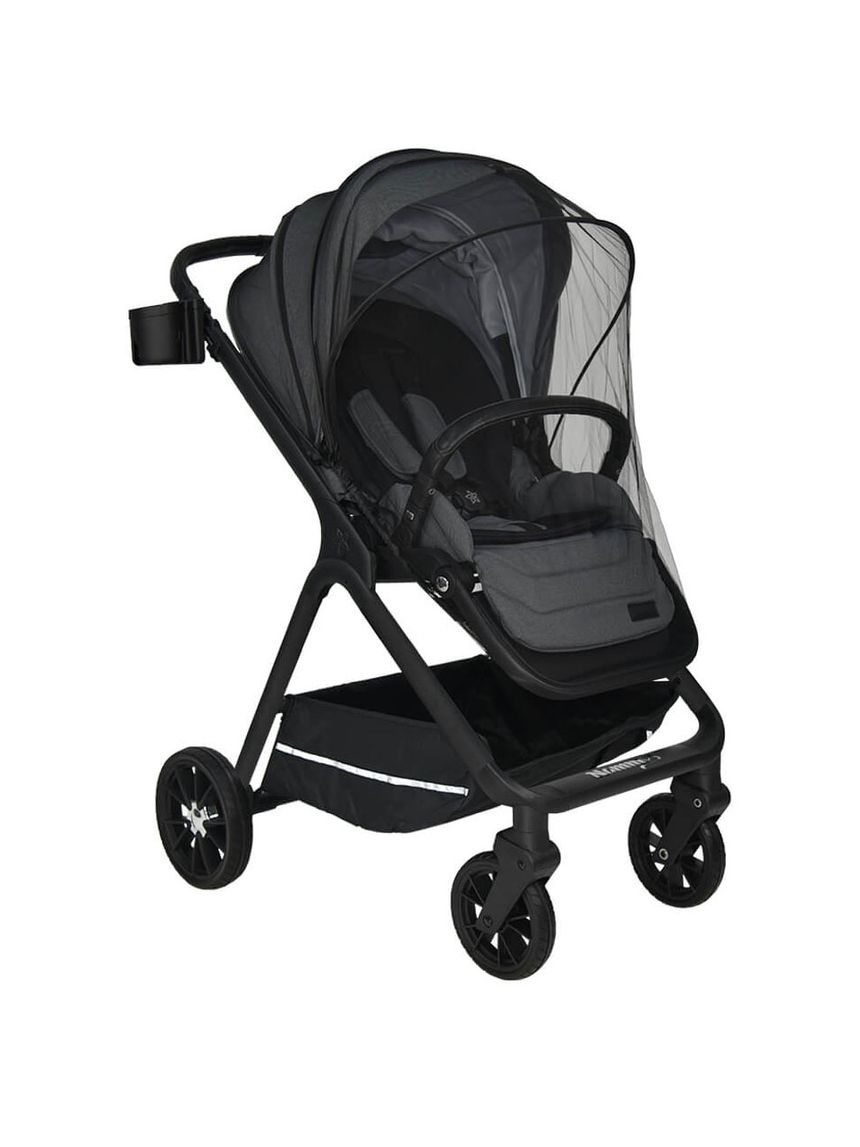 Bebe stars καρότσι nammas grey 346-186 - Bebe Stars