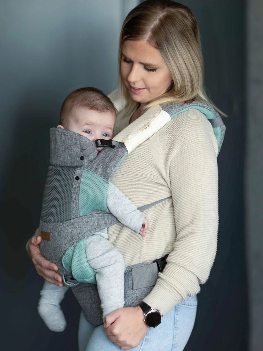 Freeon μάρσιπος easy move 3σε1 3d mesh grey mint, 46057 - Freeon