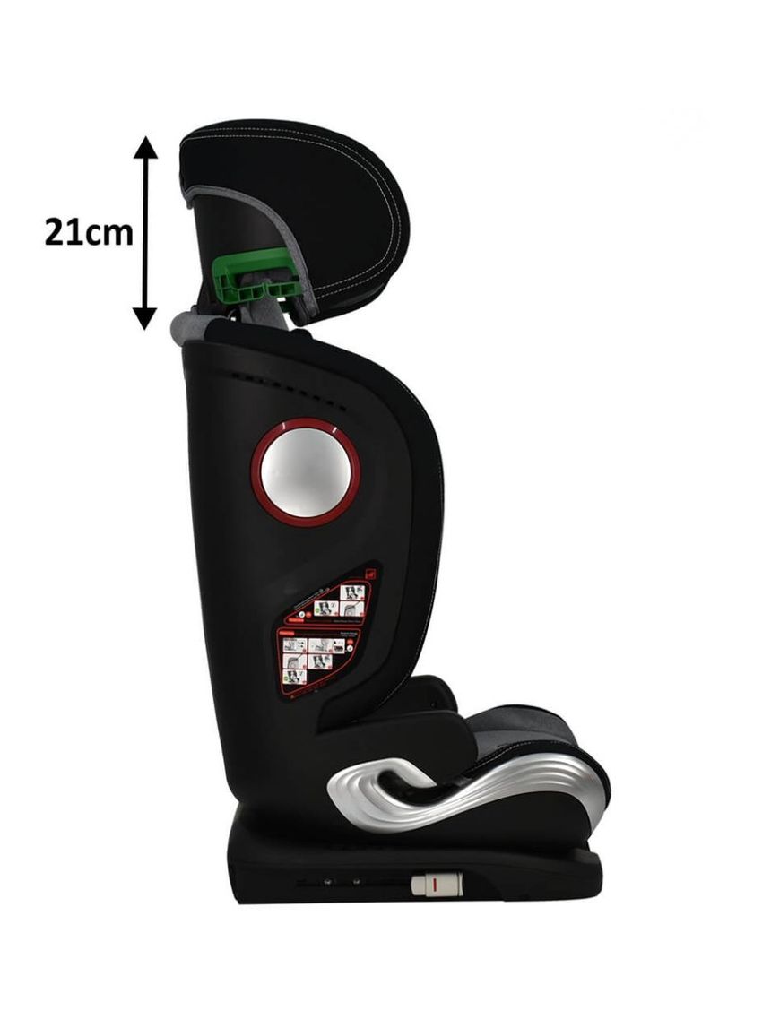 Bebe stars κάθισμα αυτοκινήτου leon plus i-size (100-150cm) grey 944-186 - Bebe Stars