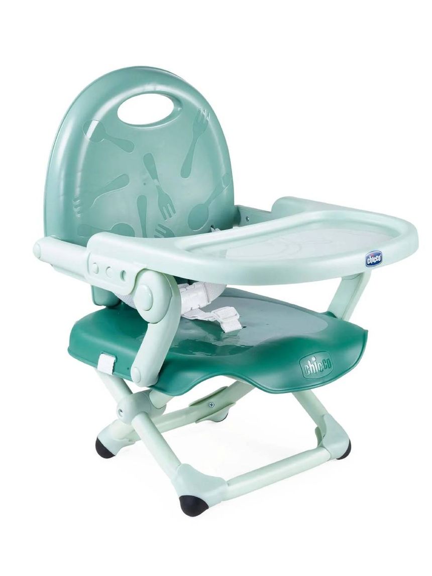 Chicco κάθισμα φαγητού για καρέκλα pocket snack /76 sage 7m+ - Chicco