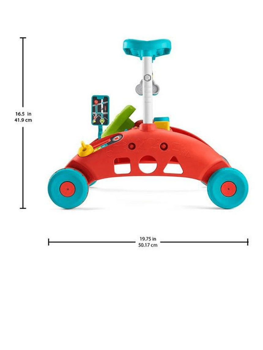 Fisher-price εκπαιδευτική στράτα – αυτοκινητάκι 3 σε 1 hjp48 - Fisher-Price