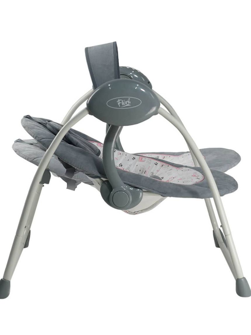 Bebe stars ηλεκτρικό ρηλάξ – κούνια flora 2 in 1 pink - Bebe Stars