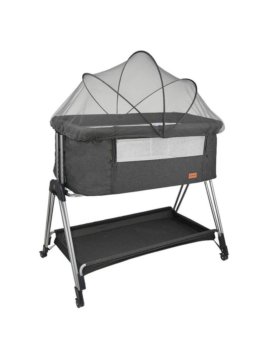 Bebe stars λίκνο pearl light grey - Bebe Stars