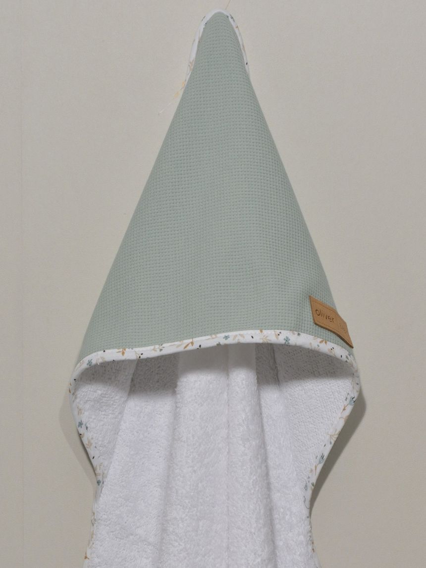 Baby oliver μπουρνούζι κάπα μέντα 46-6730-403 - Baby Oliver
