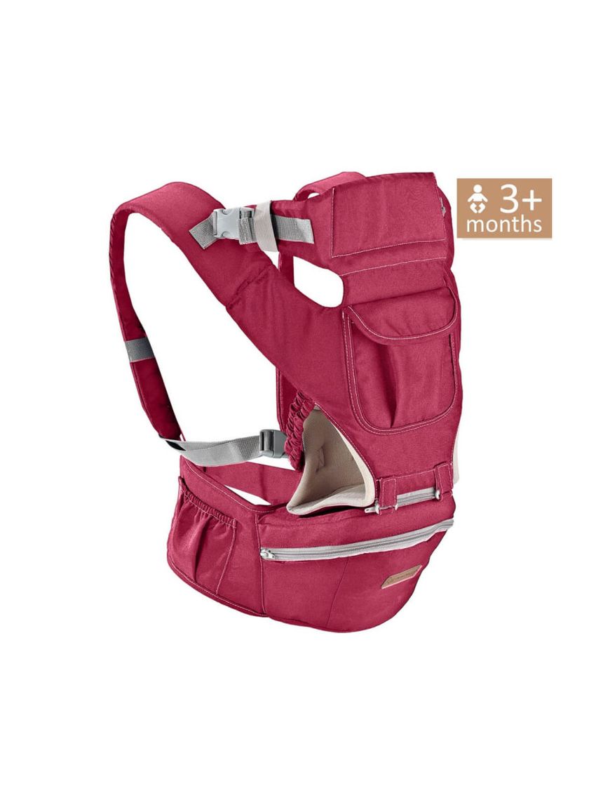 Bebe stars μάρσιπος carry & go burgundy (έως 9kg) - Bebe Stars
