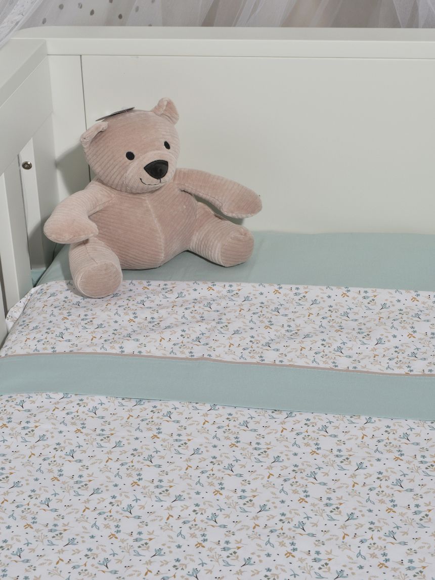 Baby oliver σετ σεντόνια λίκνου x2 μέντα 46-6704-403 - BABY OLIVER