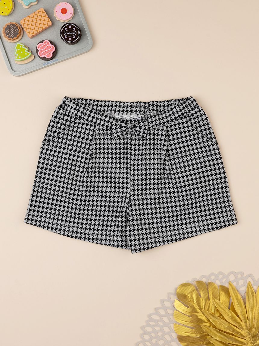 παιδικό σορτσάκι pied de poule για κορίτσι - Prénatal