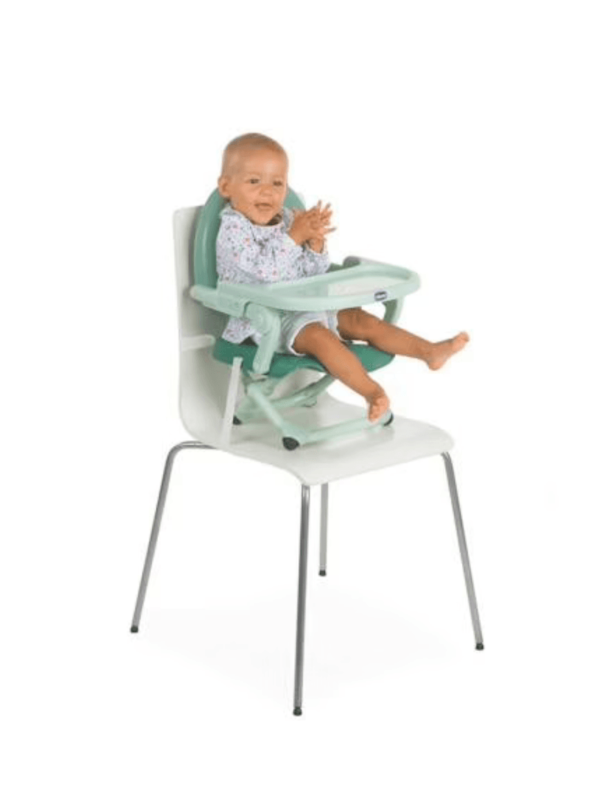 Chicco κάθισμα φαγητού για καρέκλα pocket snack /76 sage 7m+ - Chicco