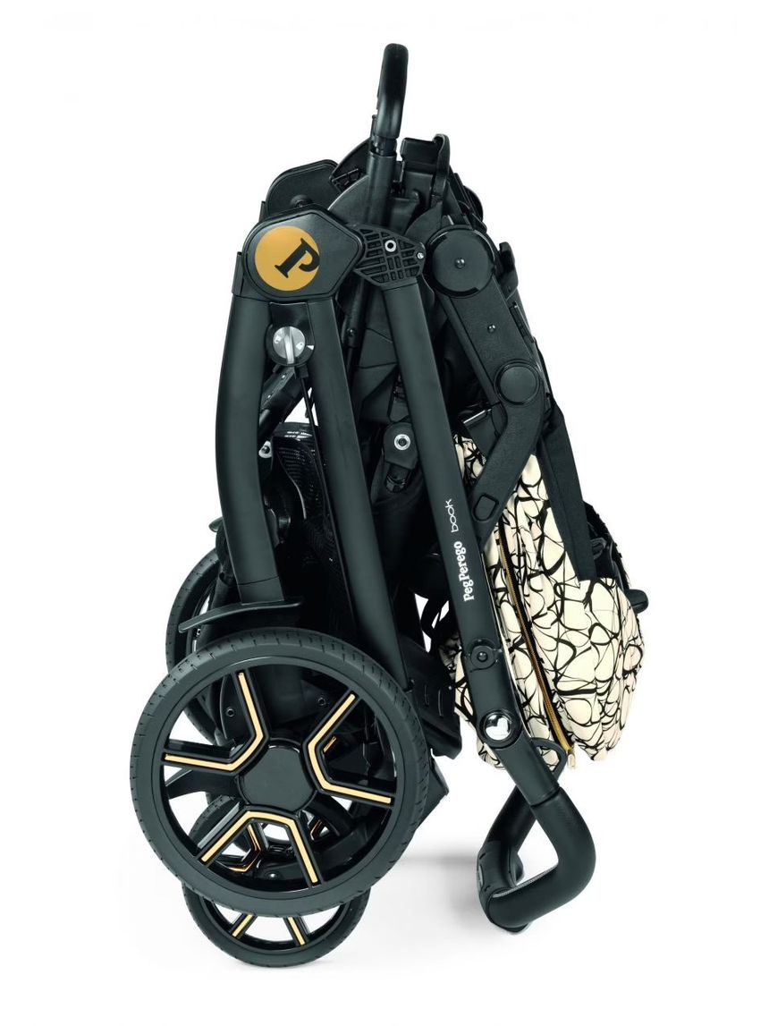 Peg-pérego σύστημα μετακίνησης trio book lounge graphic gold - Peg-Pérego