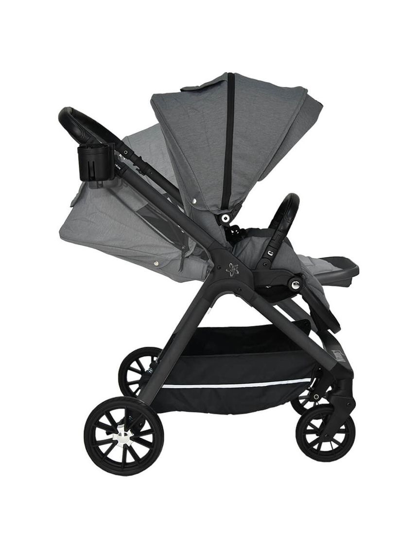 Bebe stars καρότσι nammas grey 346-186 - Bebe Stars