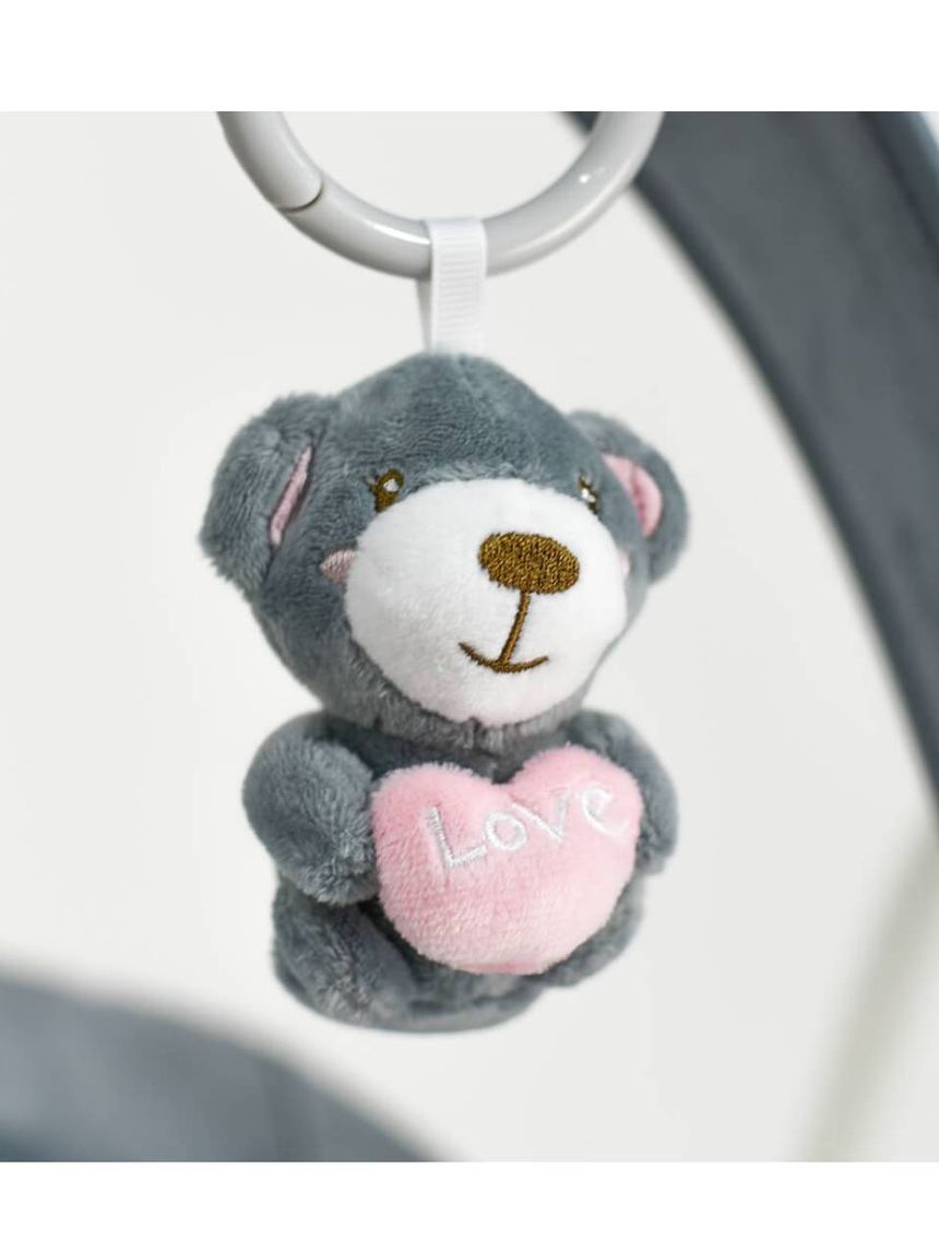 Bebe stars ηλεκτρικό ρηλάξ – κούνια flora 2 in 1 pink - Bebe Stars