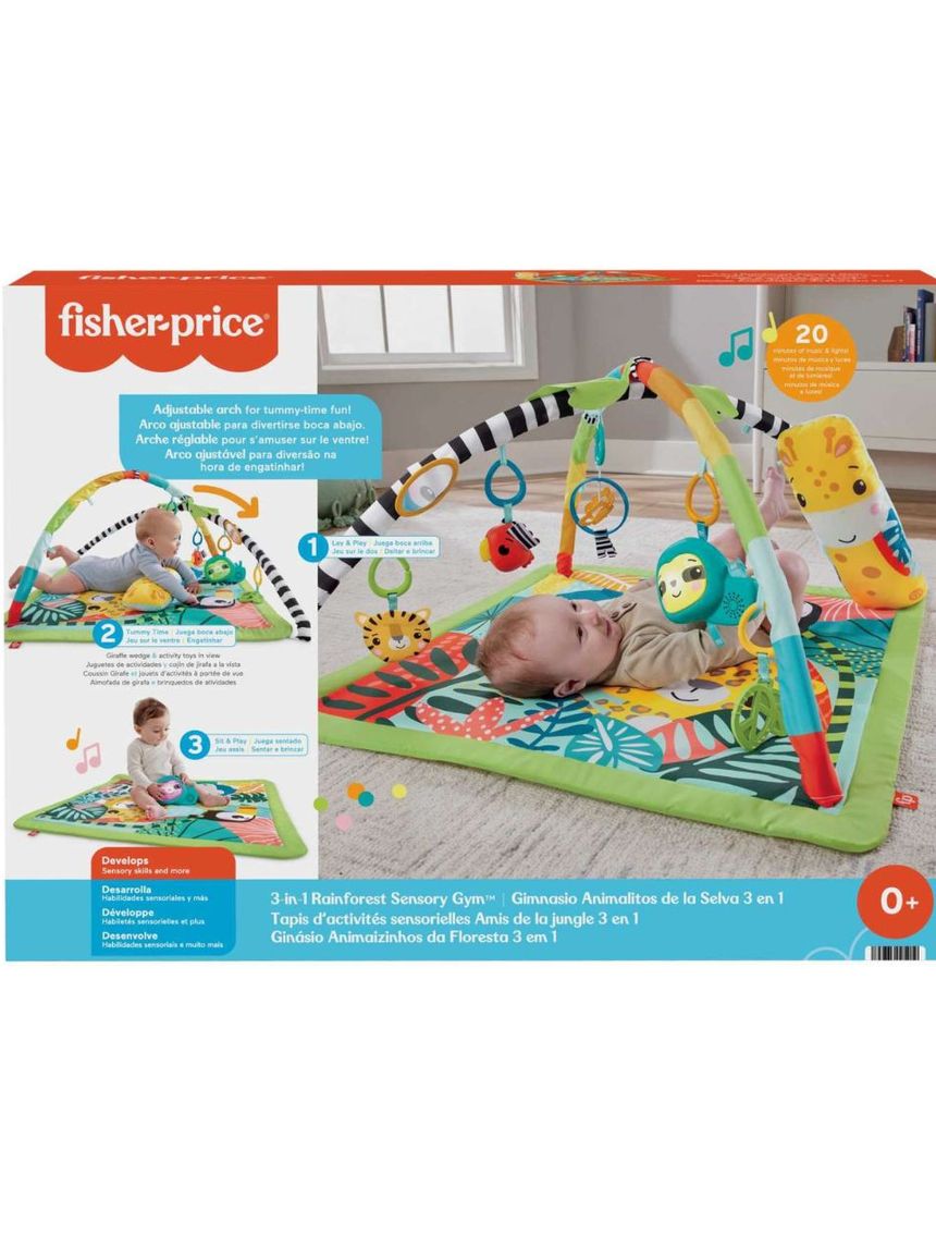 Fisher-price γυμναστήριο τροπικό δάσος 3 σε 1 hjw08 - Fisher-Price