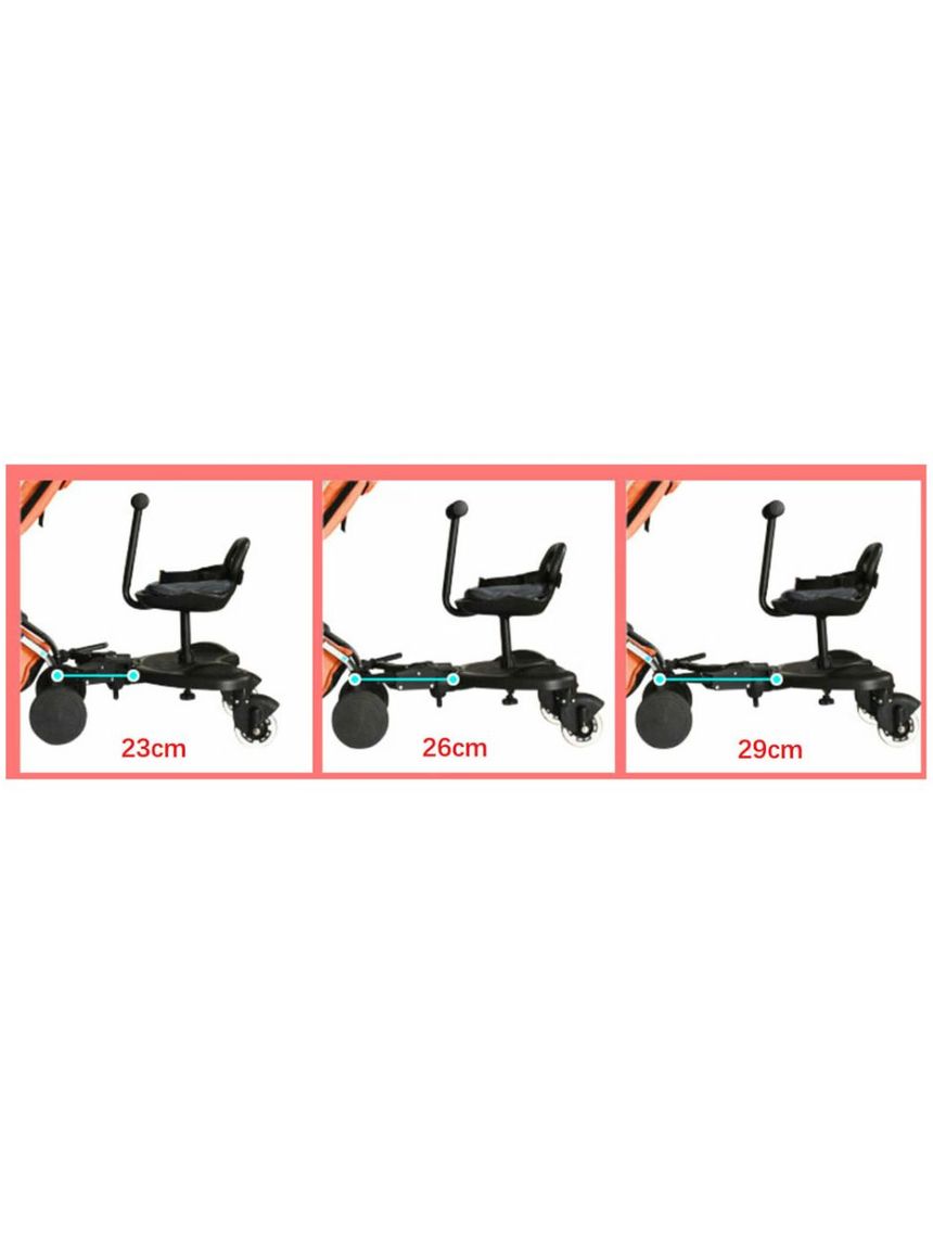 Freeοn τρέιλερ καροτσιού για δεύτερο παιδί με κάθισμα 38138 - Freeon