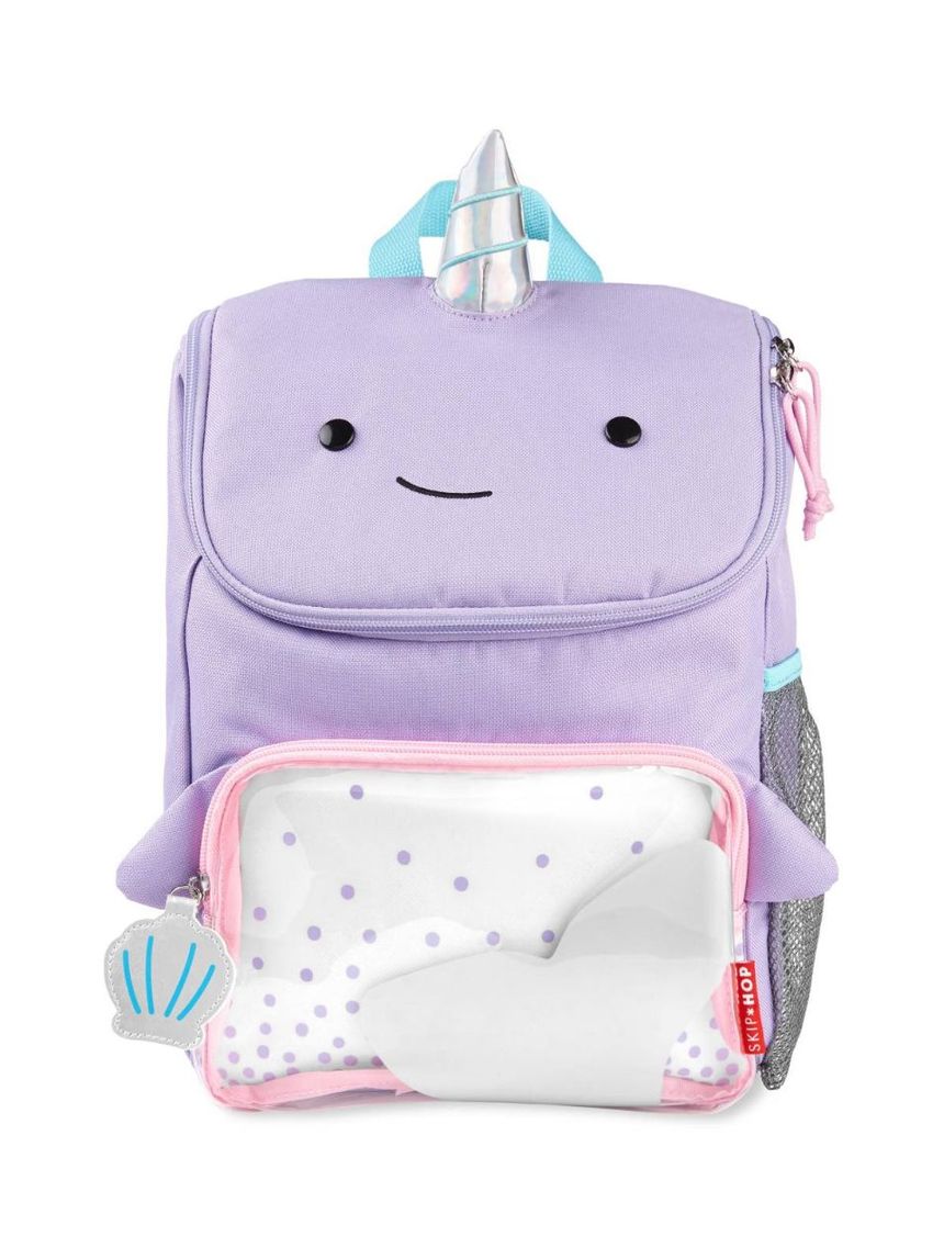 Skip hop zoo παιδική τσάντα πλάτης μεγάλη narwhal 9m929310 - SKIP HOP