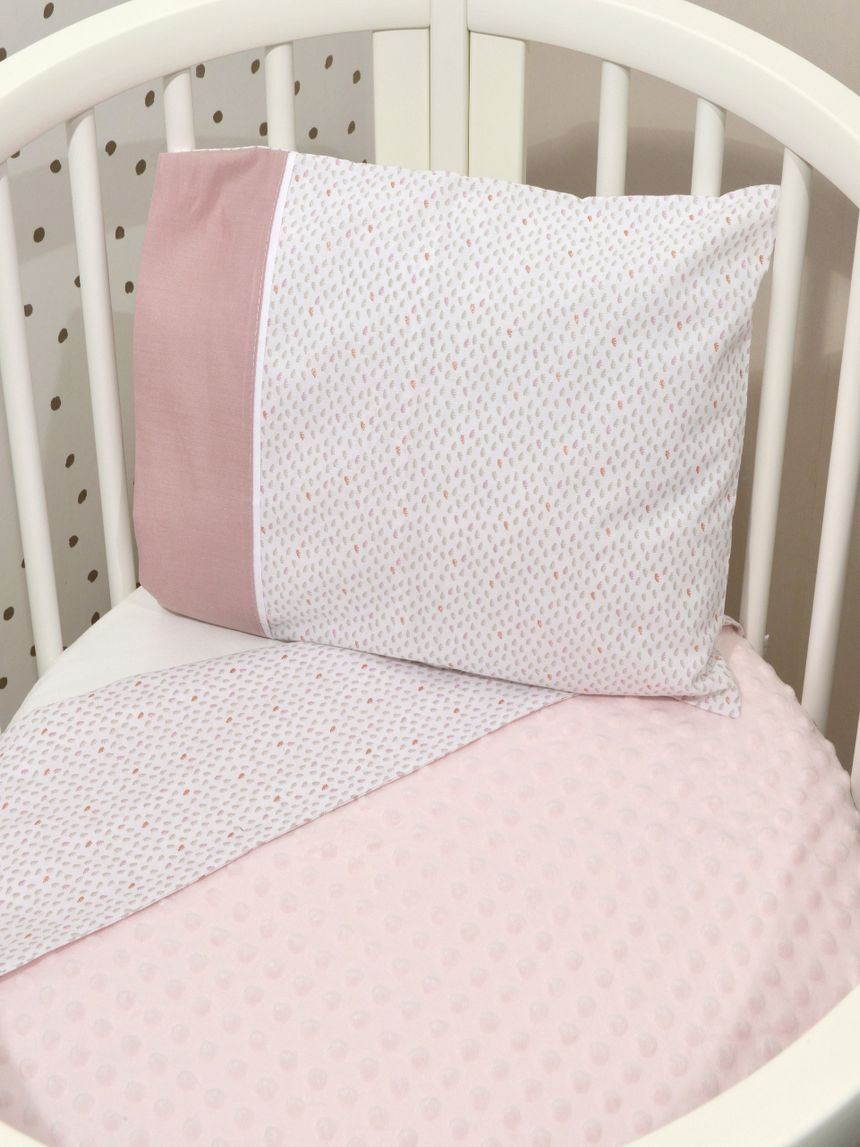 Baby oliver minky κουβέρτα αγκαλιάς dusty pink 46-6725-402 - BABY OLIVER