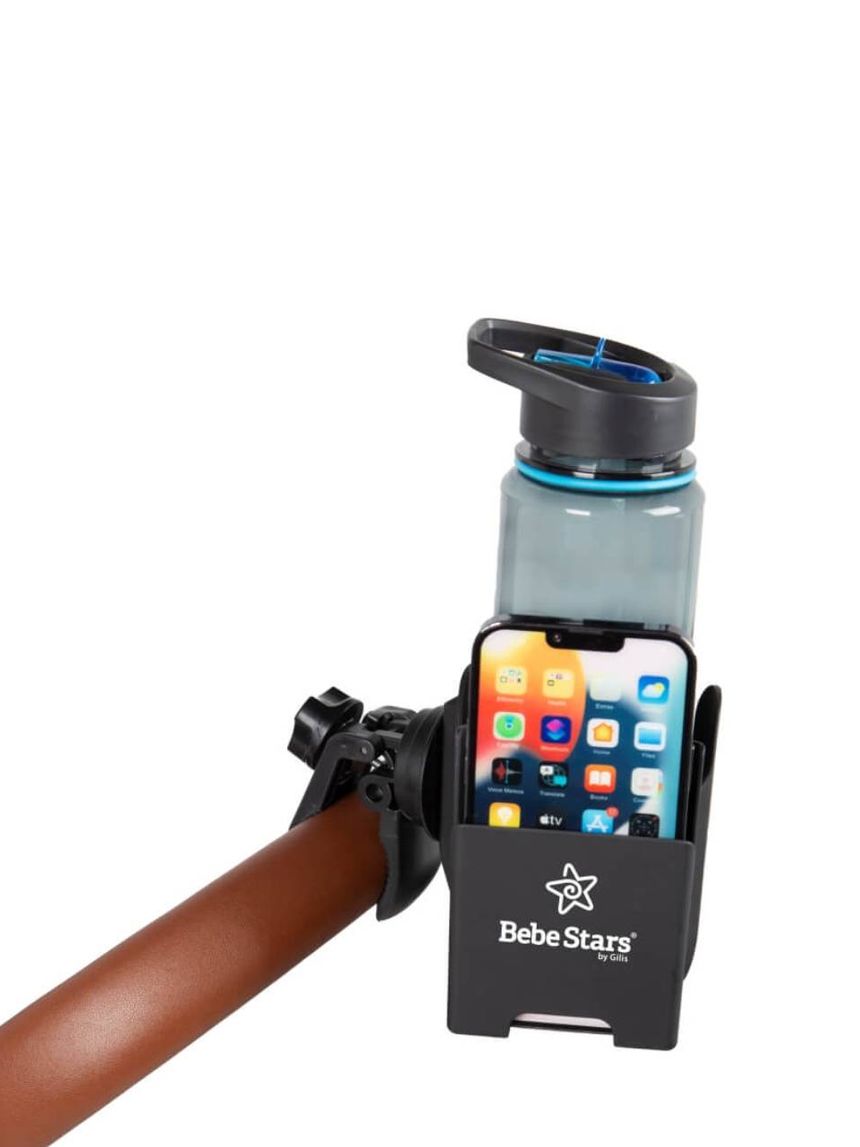 Bebe stars ποτηροθήκη και θήκη κινητού 2 σε 1 universal - Bebe Stars