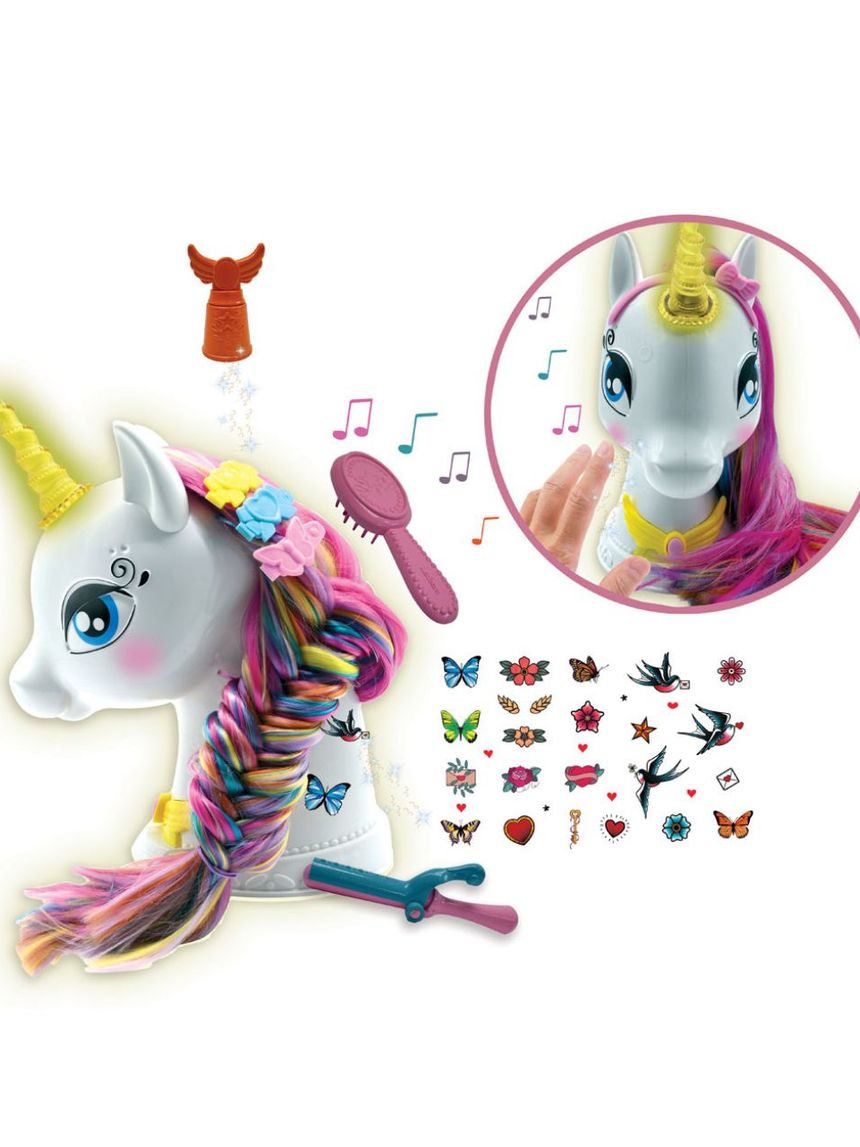 Lexibook μαγικός μονόκερος με αξεσουάρ, φωτισμό και εφέ shuni - LEXIBOOK