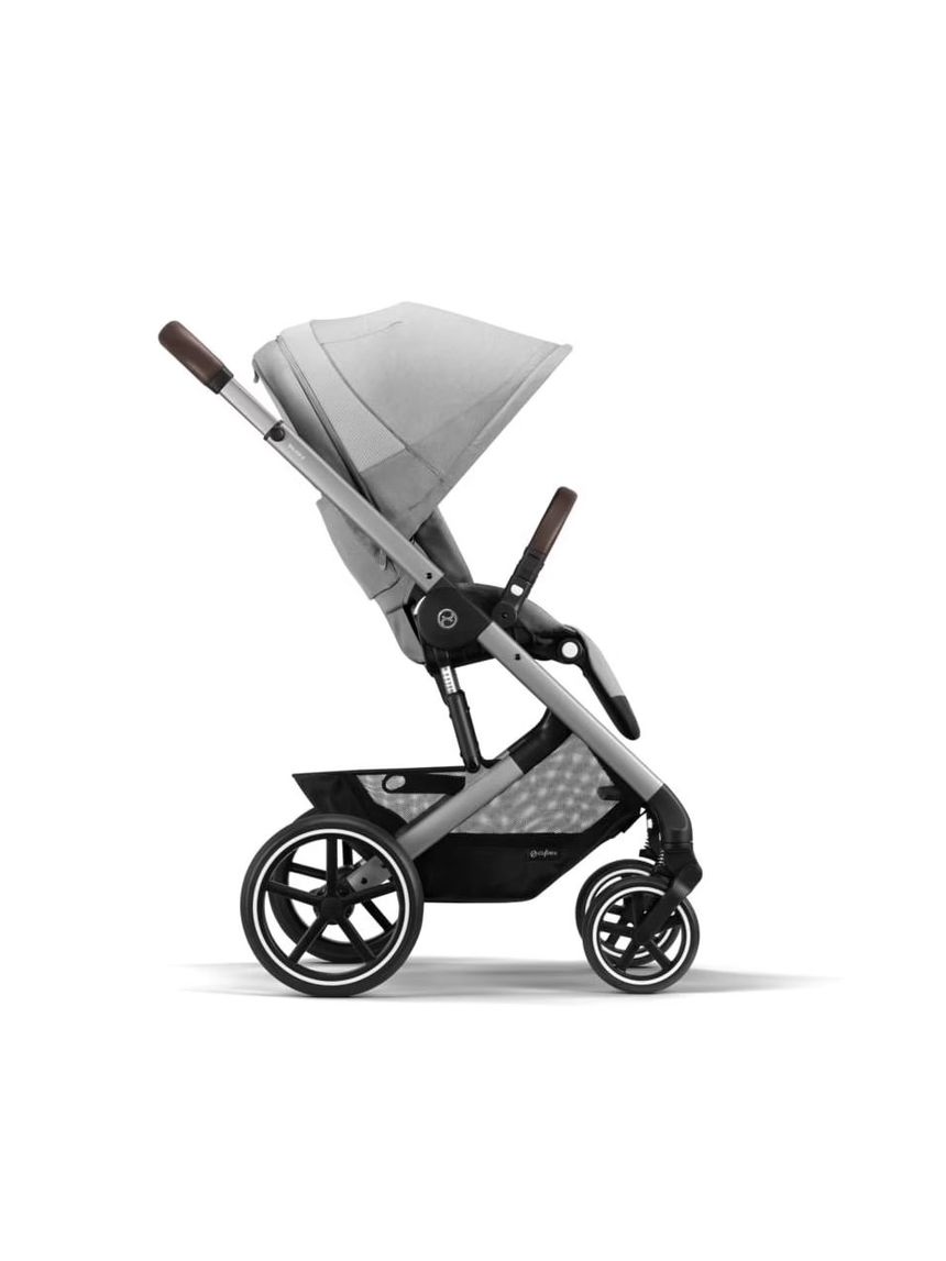 Cybex καρότσι 3σε1 balios s lux lava grey με κάθισμα aton s2 i-size + port bebe + αντάπτορες - Cybex