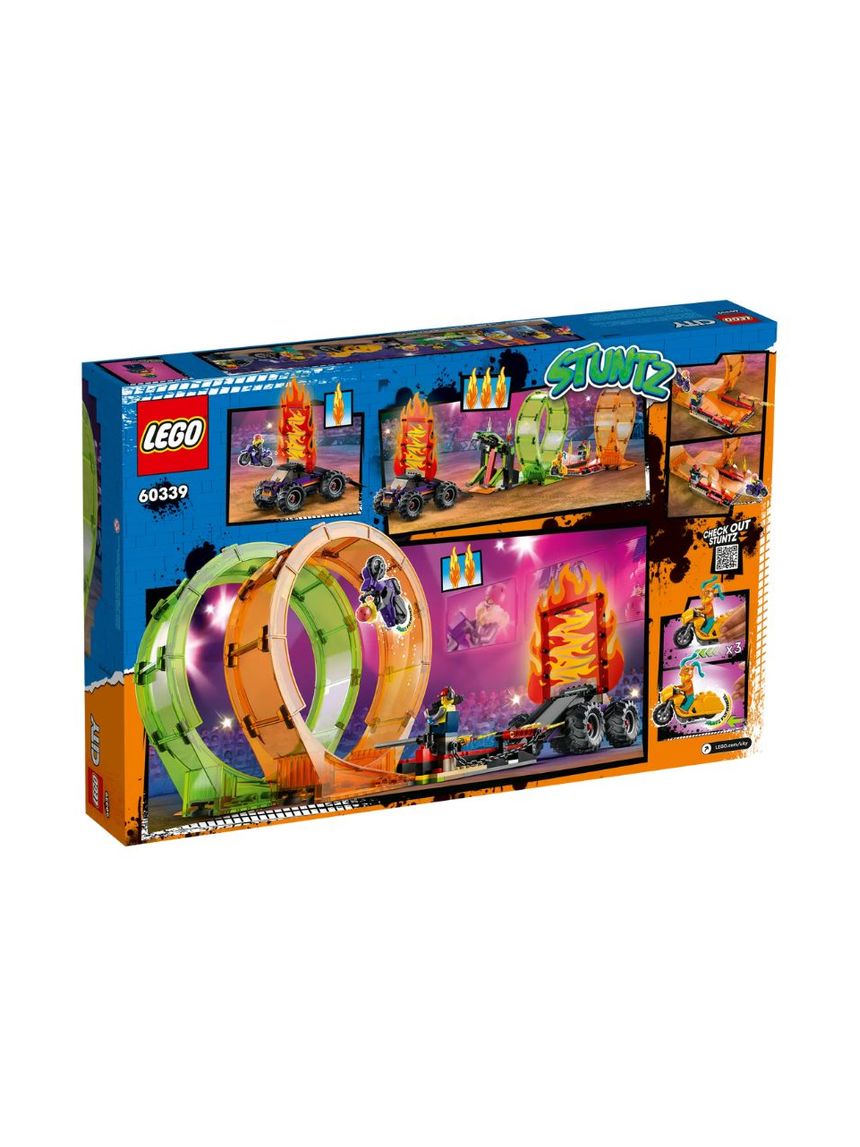 Lego city stuntz ακροβατική πίστα με δύο λουπ 60339 - LEGO, LEGO City