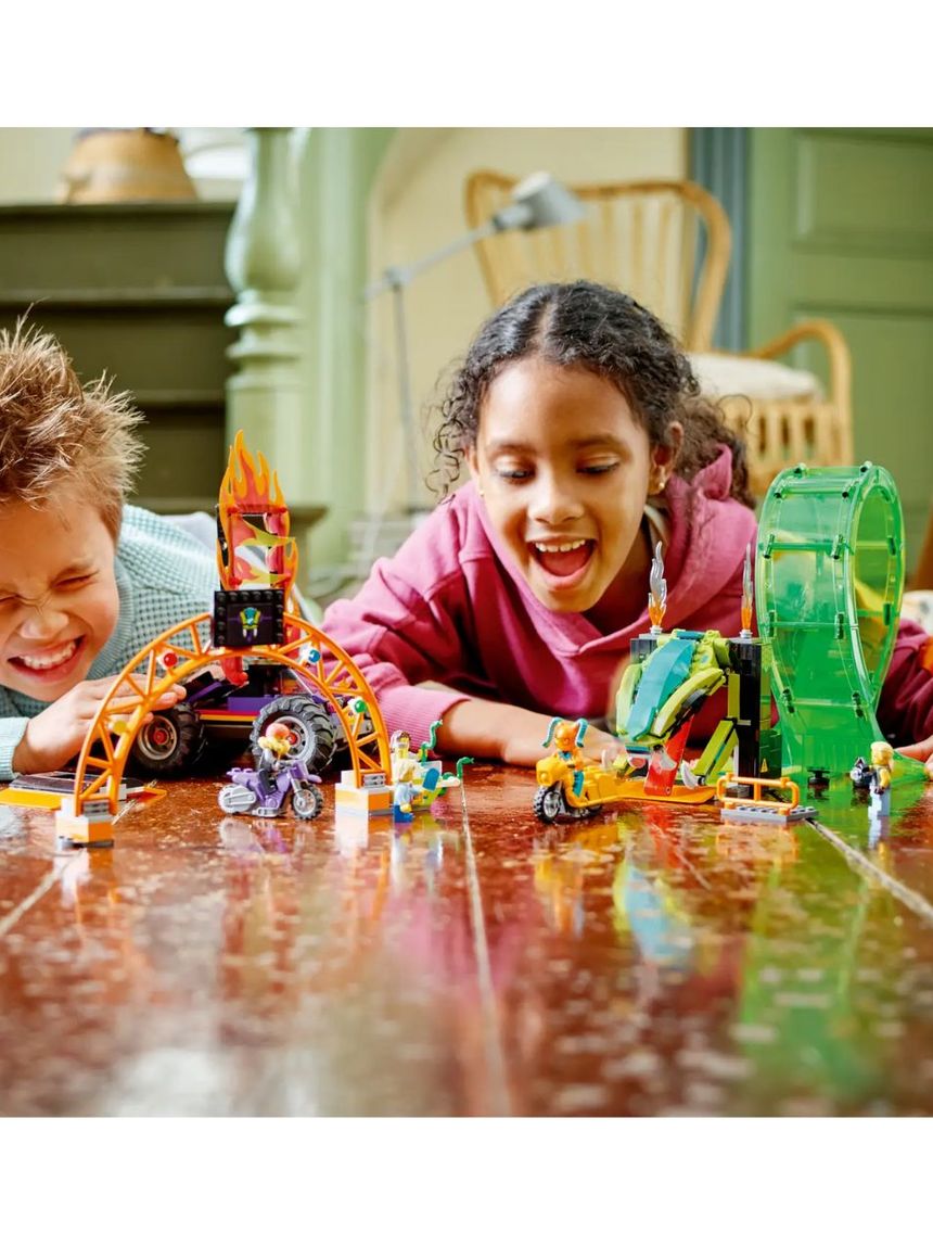 Lego city stuntz ακροβατική πίστα με δύο λουπ 60339 - LEGO, LEGO City