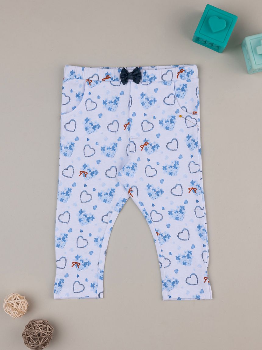 βρεφικό κολάν λευκό indigo για κορίτσι - Prénatal