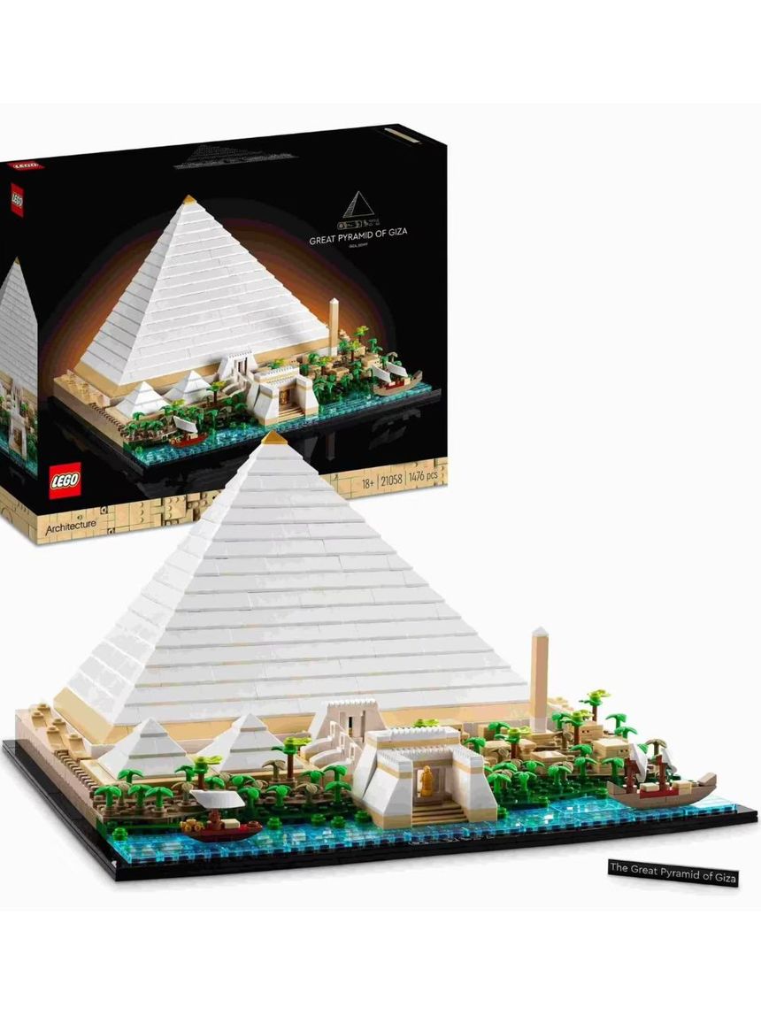 Lego architecture η μεγάλη πυραμίδα της γκίζας 21058 - Lego, Lego Architecture