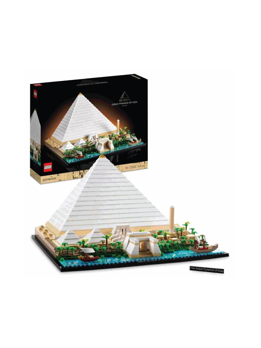 Lego architecture η μεγάλη πυραμίδα της γκίζας 21058 - Lego, Lego Architecture