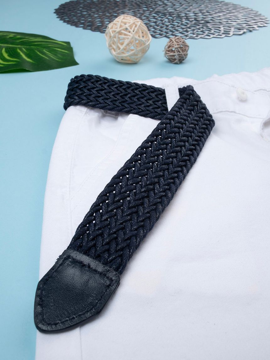 παιδική βερμούδα λευκή twill elegant για αγόρι - Prénatal