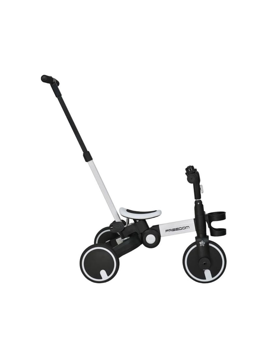 ποδηλατάκι τρίκυκλο freedom 3in1 white 821-180 - Bebe Stars