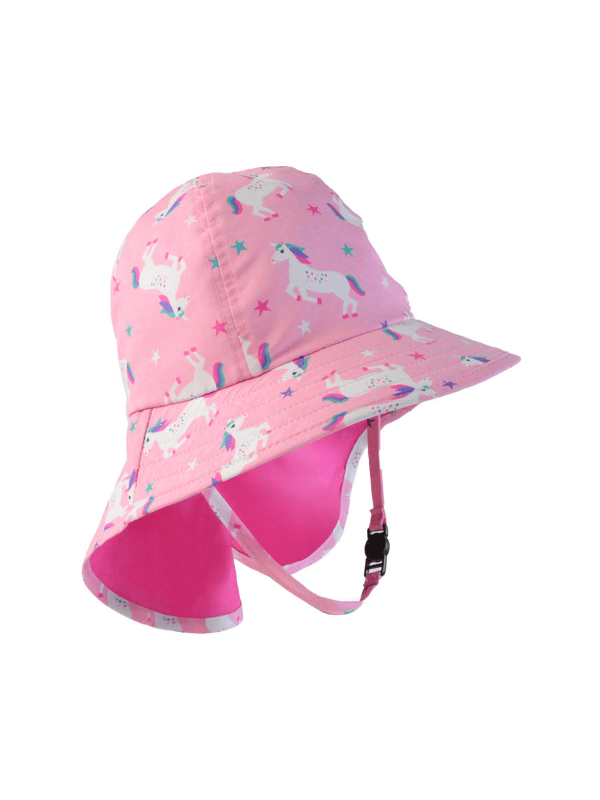 Zoocchini καπέλο λεγεωνάριου upf50 una the unicorn zoo15056 - Zoocchini