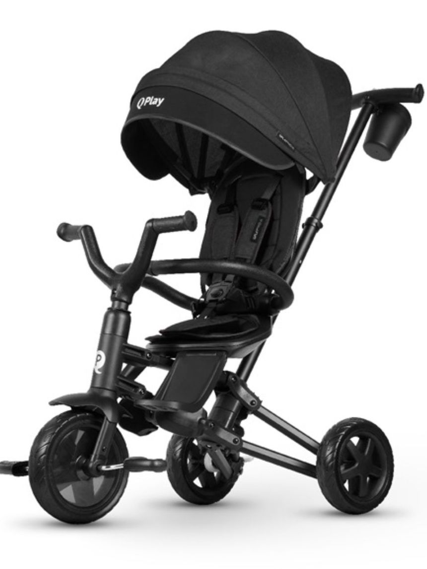 Qplay nova niello σπαστό τρίκυκλο ποδήλατο μαύρο 01-1212065-06 - QPLAY