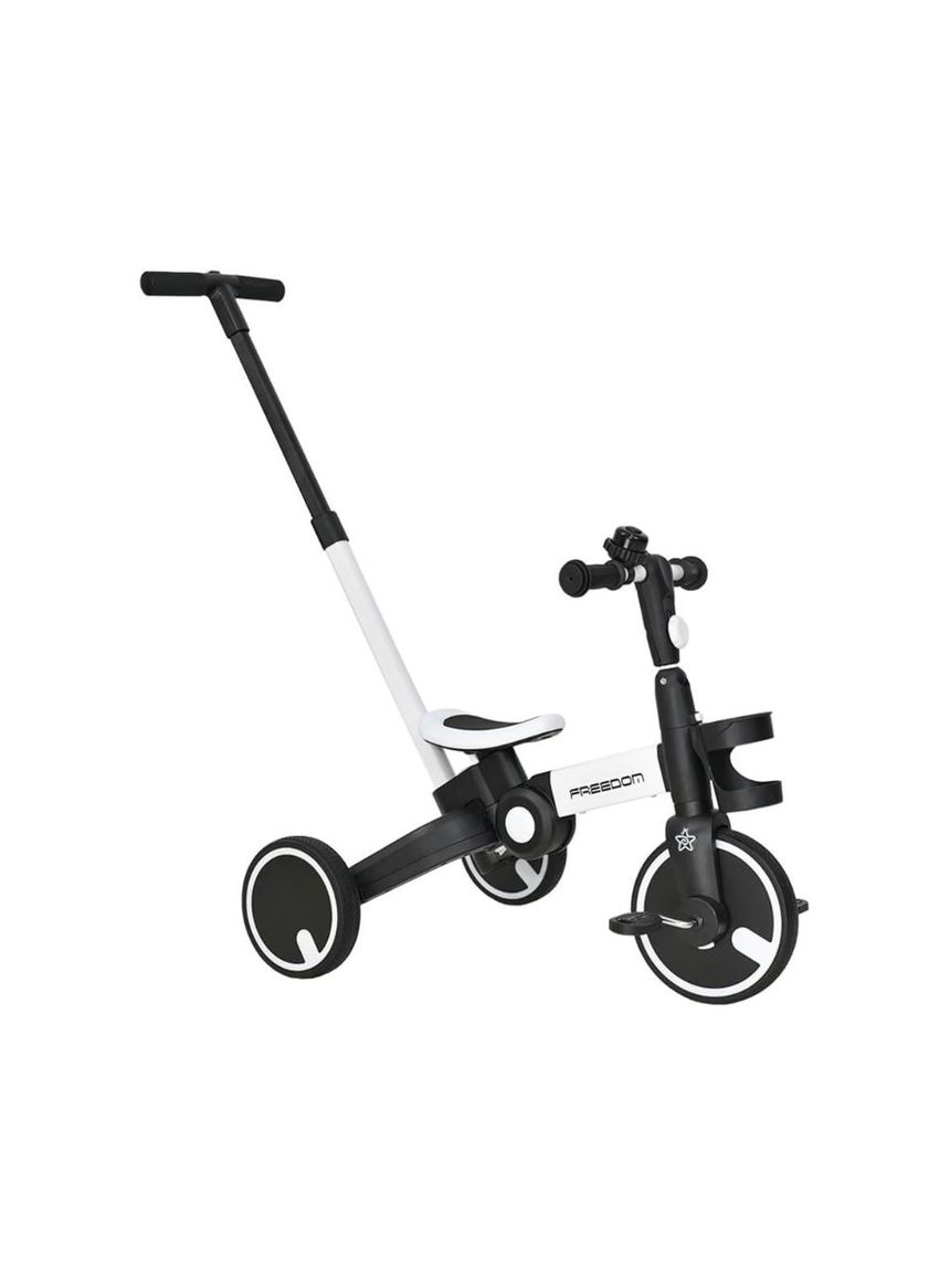 ποδηλατάκι τρίκυκλο freedom 3in1 white 821-180 - Bebe Stars