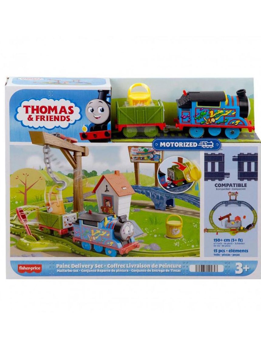 Mattel fisher price thomas & friends πίστα χρωμάτων htn34 - THOMAS & FRIENDS