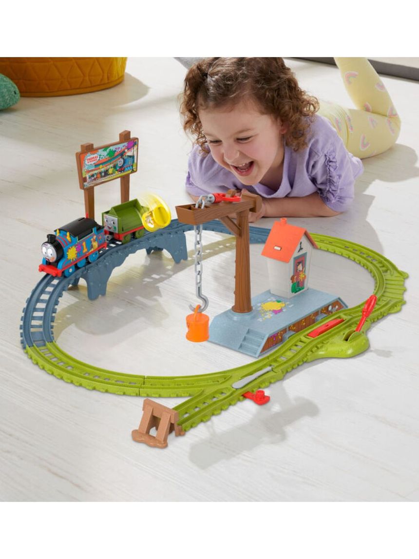 Mattel fisher price thomas & friends πίστα χρωμάτων htn34 - THOMAS & FRIENDS