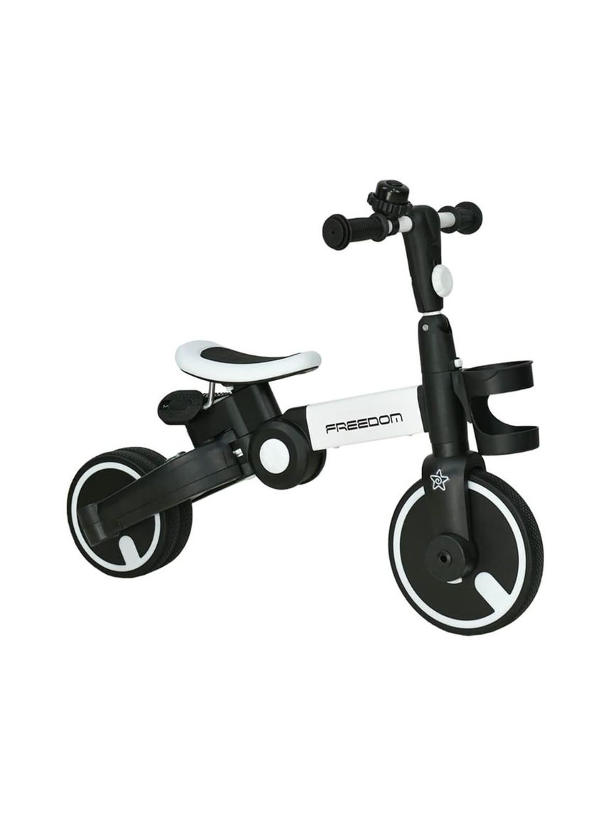 ποδηλατάκι τρίκυκλο freedom 3in1 white 821-180 - Bebe Stars