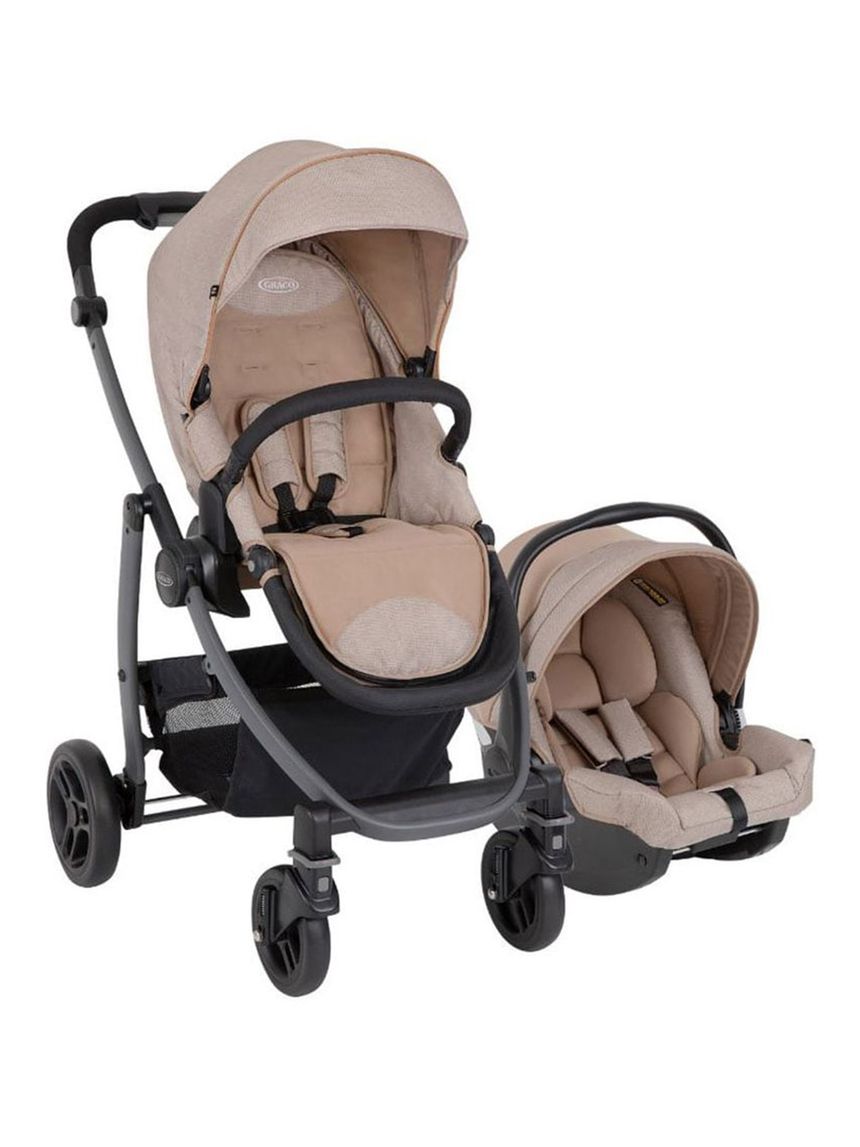 Graco evo trio καρότσι 2 σε 1 κάθισμα αυτοκινήτου little adventures - Graco