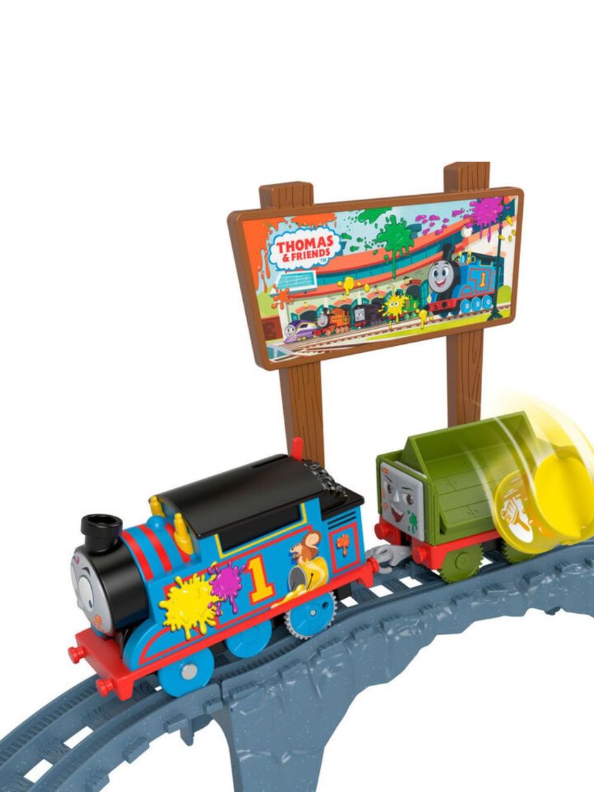 Mattel fisher price thomas & friends πίστα χρωμάτων htn34 - THOMAS & FRIENDS
