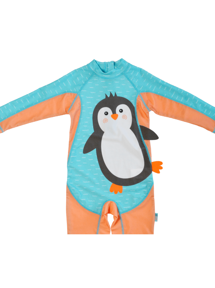 Zoocchini surf suit upf50 parker the penguin zoo12418 - Zoocchini