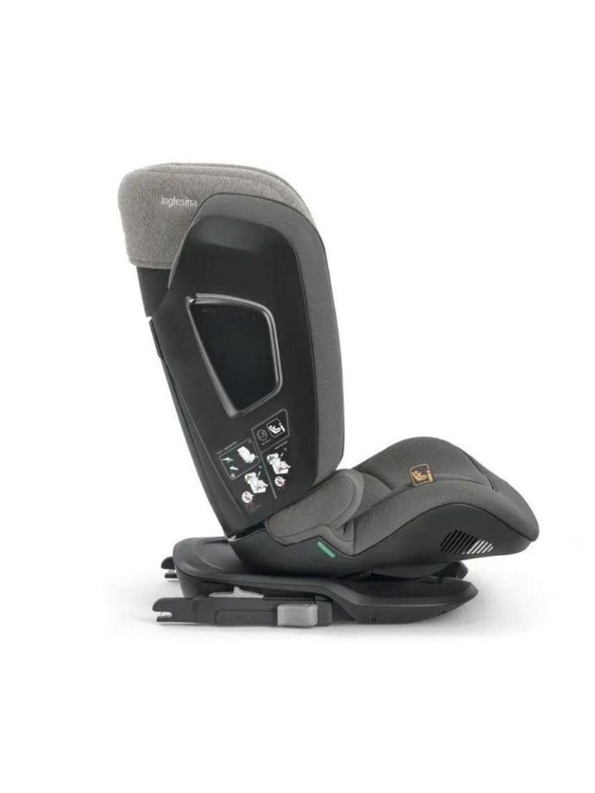 Inglesina κάθισμα αυτοκινήτου cartesio i-size (100-150cm) vulcan black av98r0vlb - Inglesina