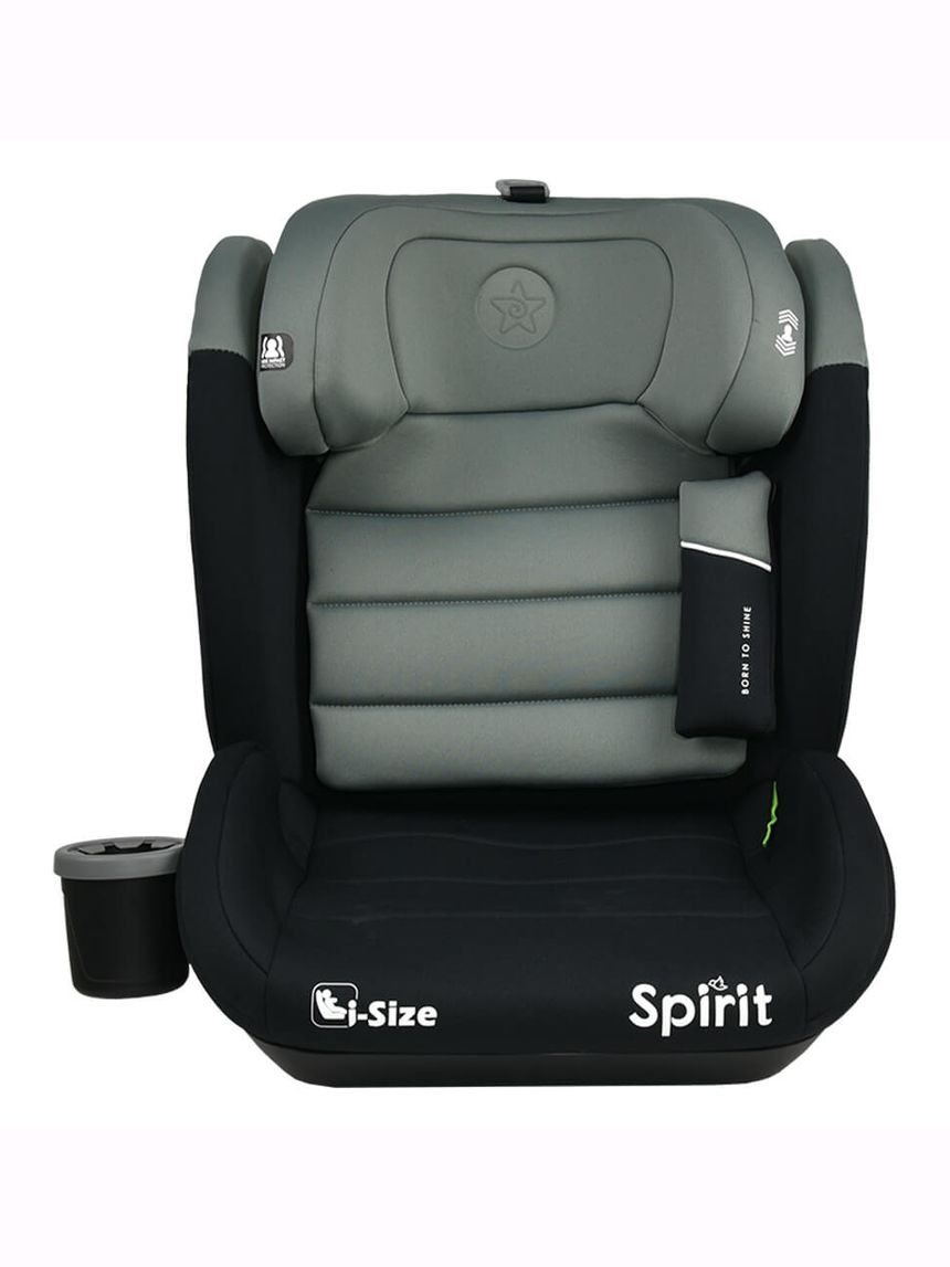 Bebe stars κάθισμα αυτοκινήτου spirit isofix i-size (100-150cm) olive 945-176 - Bebe Stars
