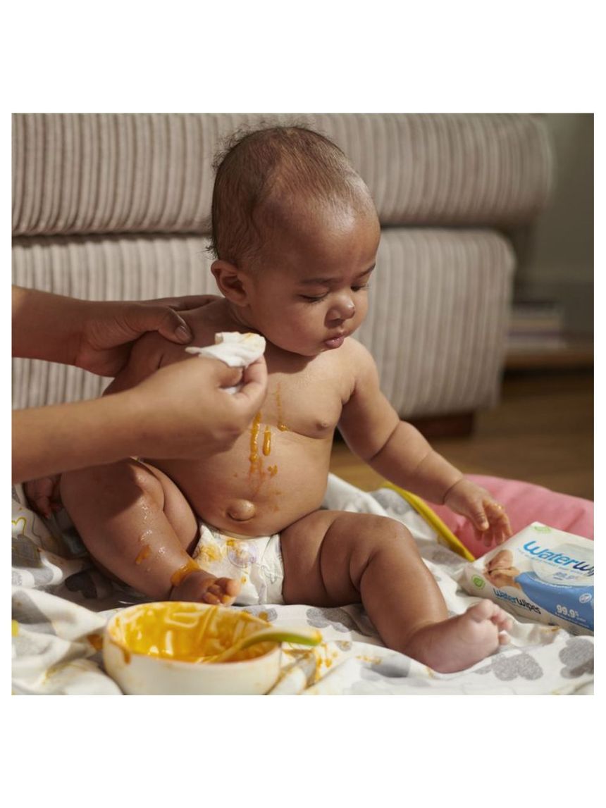 Waterwipes, monthly pack, 100% plastic-free άοσμα μωρομάντηλα, 99.9% νερό, 12x60τμχ ib/420036 - WaterWipes