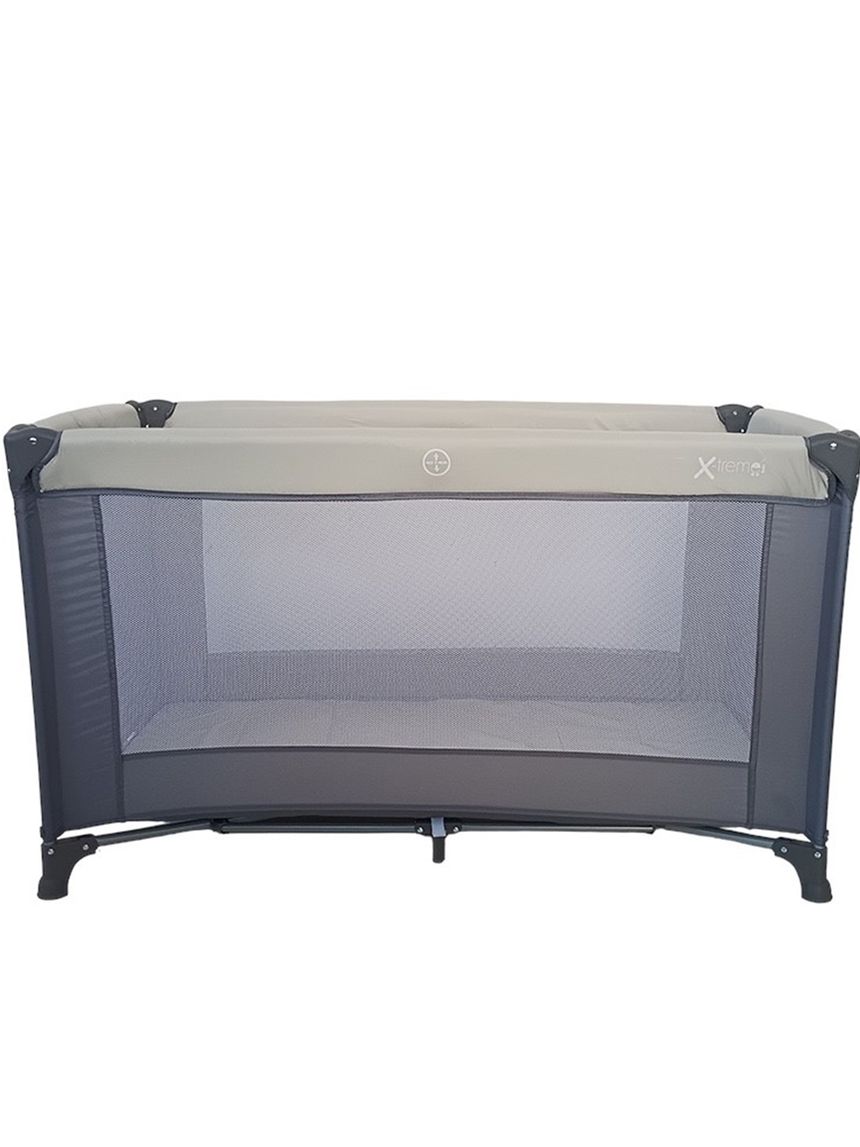 X-treme baby παρκοκρέβατο 125 x 65 cm grey - sand - X-TREME BABY